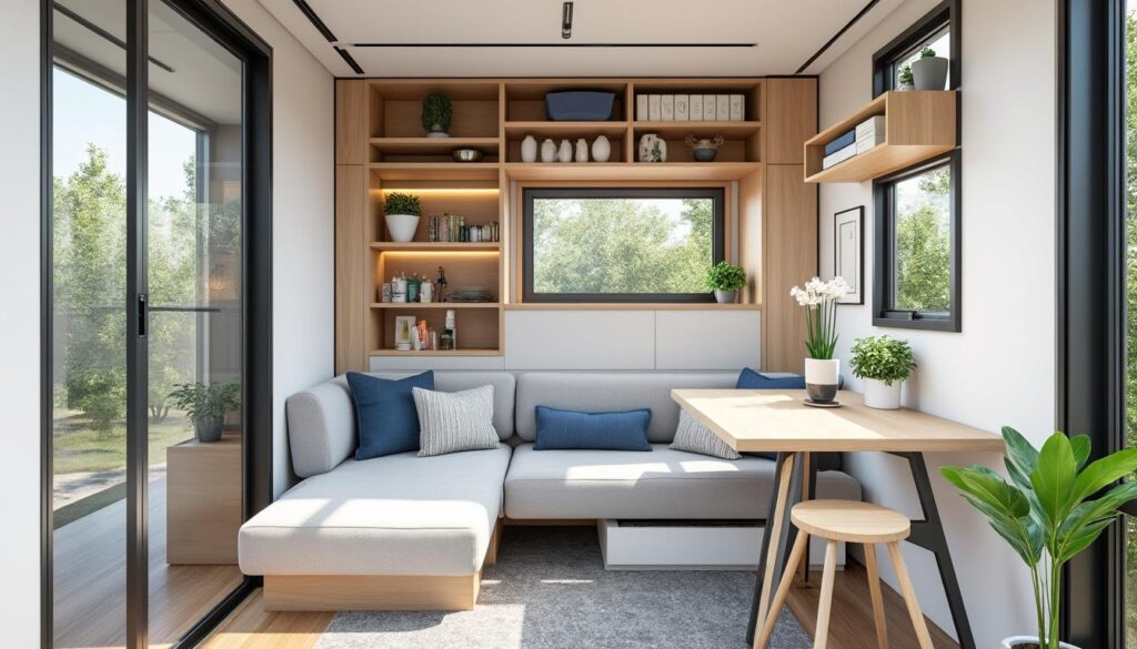 découvrez 10 astuces ingénieuses pour optimiser l'espace et gagner de la place dans une petite maison. transformez votre intérieur en un espace fonctionnel et agréable.