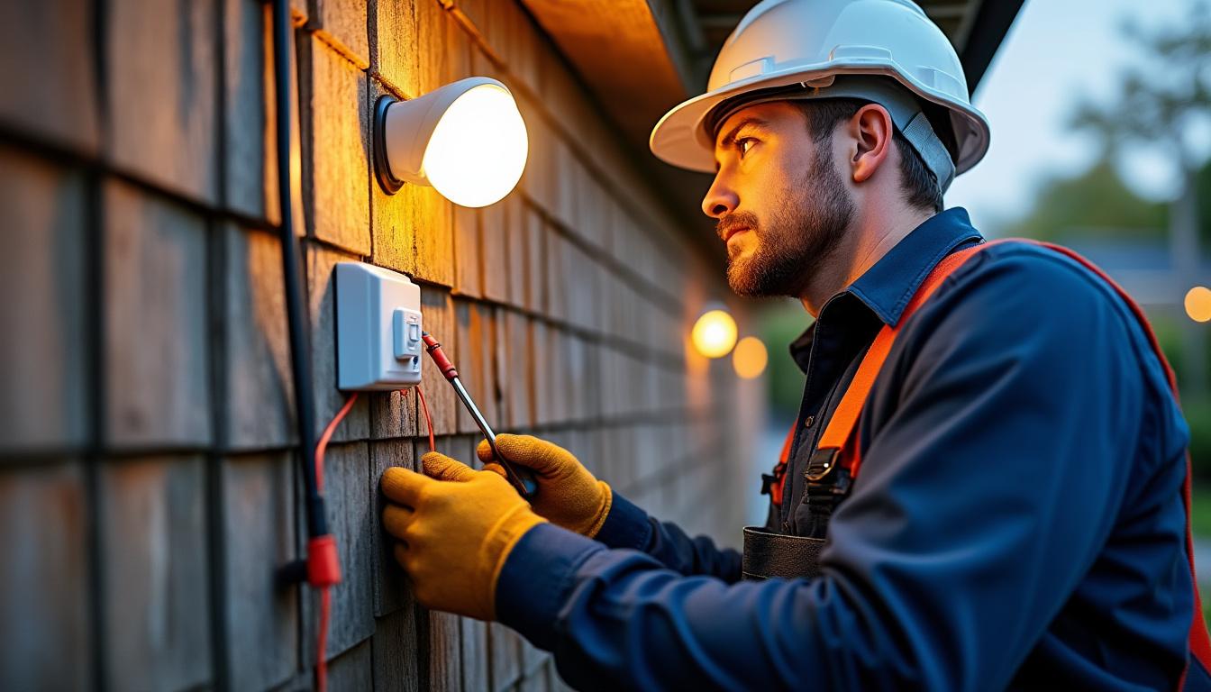 découvrez notre guide détaillé pas à pas pour installer un détecteur de mouvement sur une lampe extérieure et sécuriser efficacement votre habitation.
