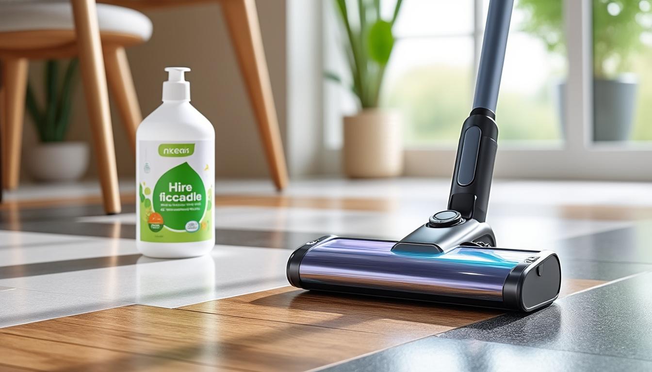 découvrez quel produit choisir pour optimiser les performances de votre aspirateur laveur et obtenir un nettoyage impeccable à chaque utilisation.