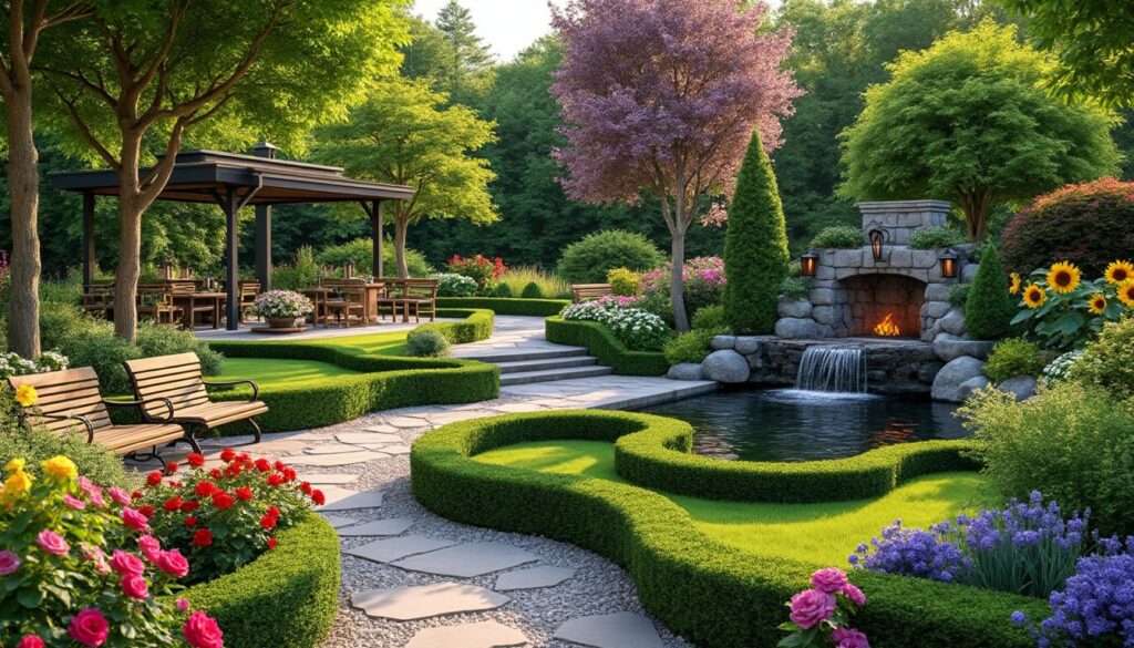 Aménagement Paysager de Jardin : 50 Inspirations Créatives avec Estimations de Budget découvrez 50 idées créatives d'aménagement paysager pour votre jardin, accompagnées d'estimations de budget pour concrétiser vos projets en toute sérénité.