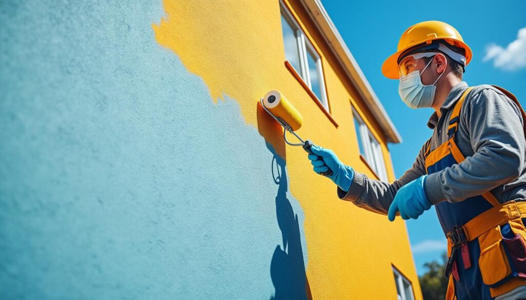 apprenez à peindre une façade efficacement avec notre guide complet couvrant la préparation, les techniques de peinture et les meilleurs produits pour un résultat durable et esthétique.