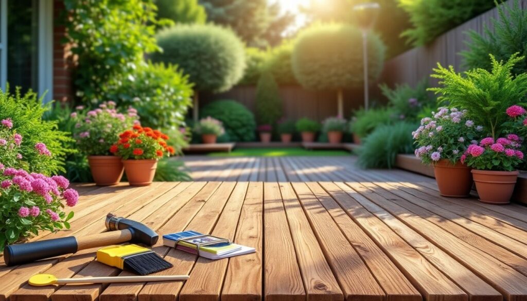 découvrez notre guide complet pour construire, entretenir et rénover votre terrasse en bois de jardin. conseils pratiques, astuces et matériaux pour un espace extérieur esthétique et durable.