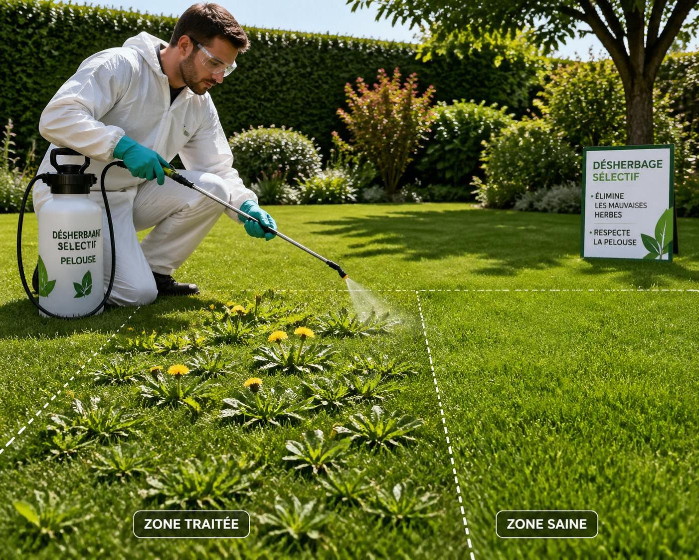 découvrez comment choisir un désherbant sélectif pour gazon efficace, sans abîmer votre pelouse. nos conseils pour un gazon sain et sans mauvaises herbes.