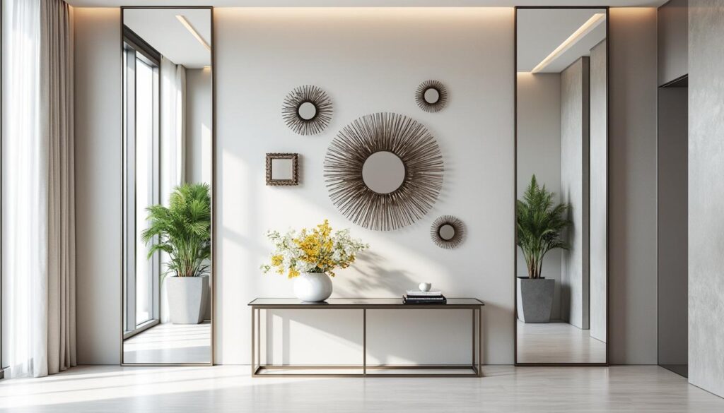 découvrez 20 astuces ingénieuses avec des miroirs d'entrée pour illuminer et agrandir visuellement votre intérieur, alliant style et fonctionnalité.