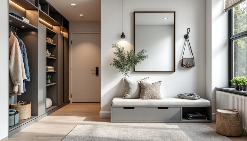 découvrez des astuces de rangement efficaces et des idées déco inspirantes pour optimiser l'entrée de votre maison et créer un espace accueillant et organisé.