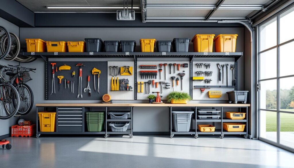 découvrez 25 conseils ingénieux pour optimiser votre garage et maximiser l'espace de rangement. transformez votre garage en un espace fonctionnel et organisé en toute simplicité.