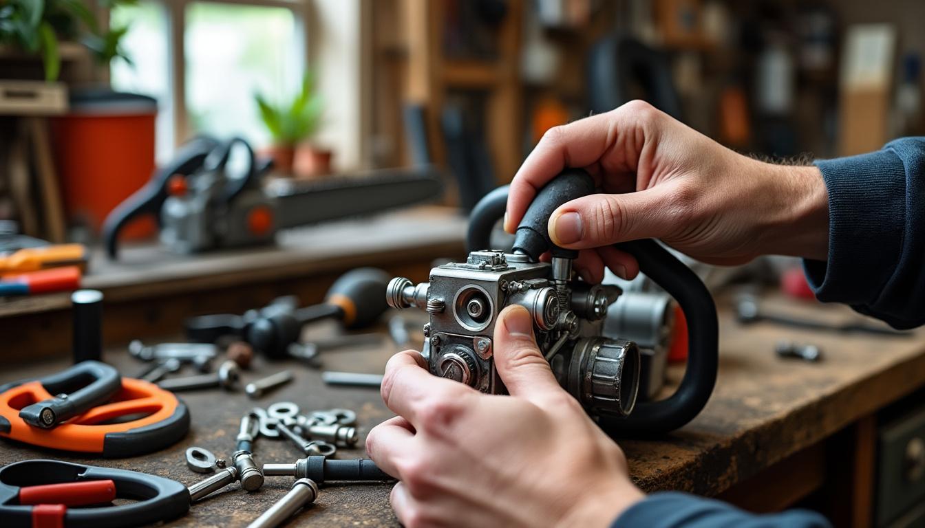 découvrez la procédure essentielle pour régler la vis h et l du carburateur de votre tronçonneuse et éviter ainsi de casser le moteur. suivez nos conseils pratiques pour un réglage précis et sécurisé.