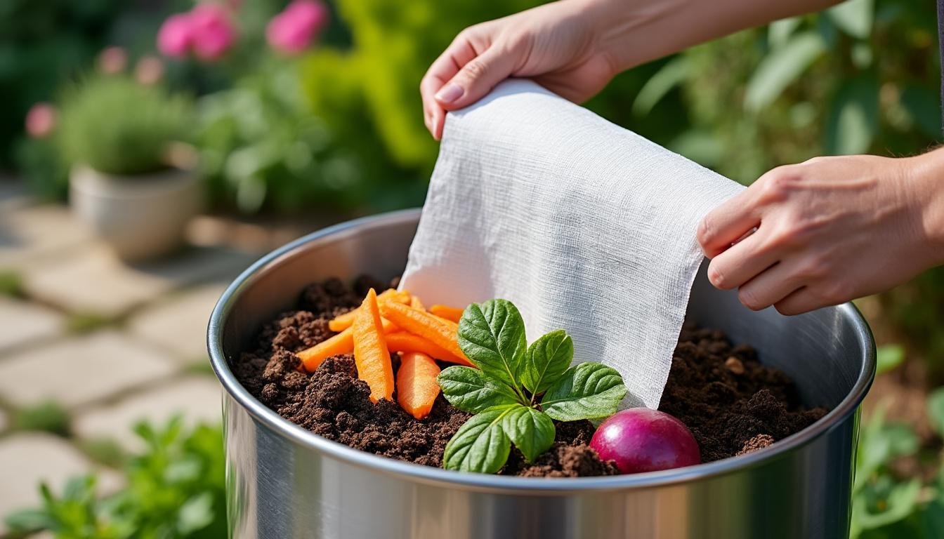découvrez si utiliser du sopalin compostable dans votre bac à compost maison est une bonne pratique ou une erreur à éviter, avec nos conseils pour un compostage réussi.