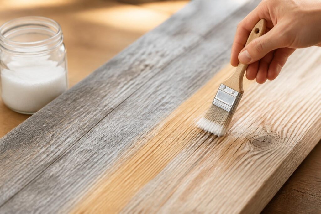 découvrez comment raviver facilement et à moindre coût le bois grisé grâce à l'acide oxalique. guide pratique pour redonner vie à vos meubles et surfaces en bois.