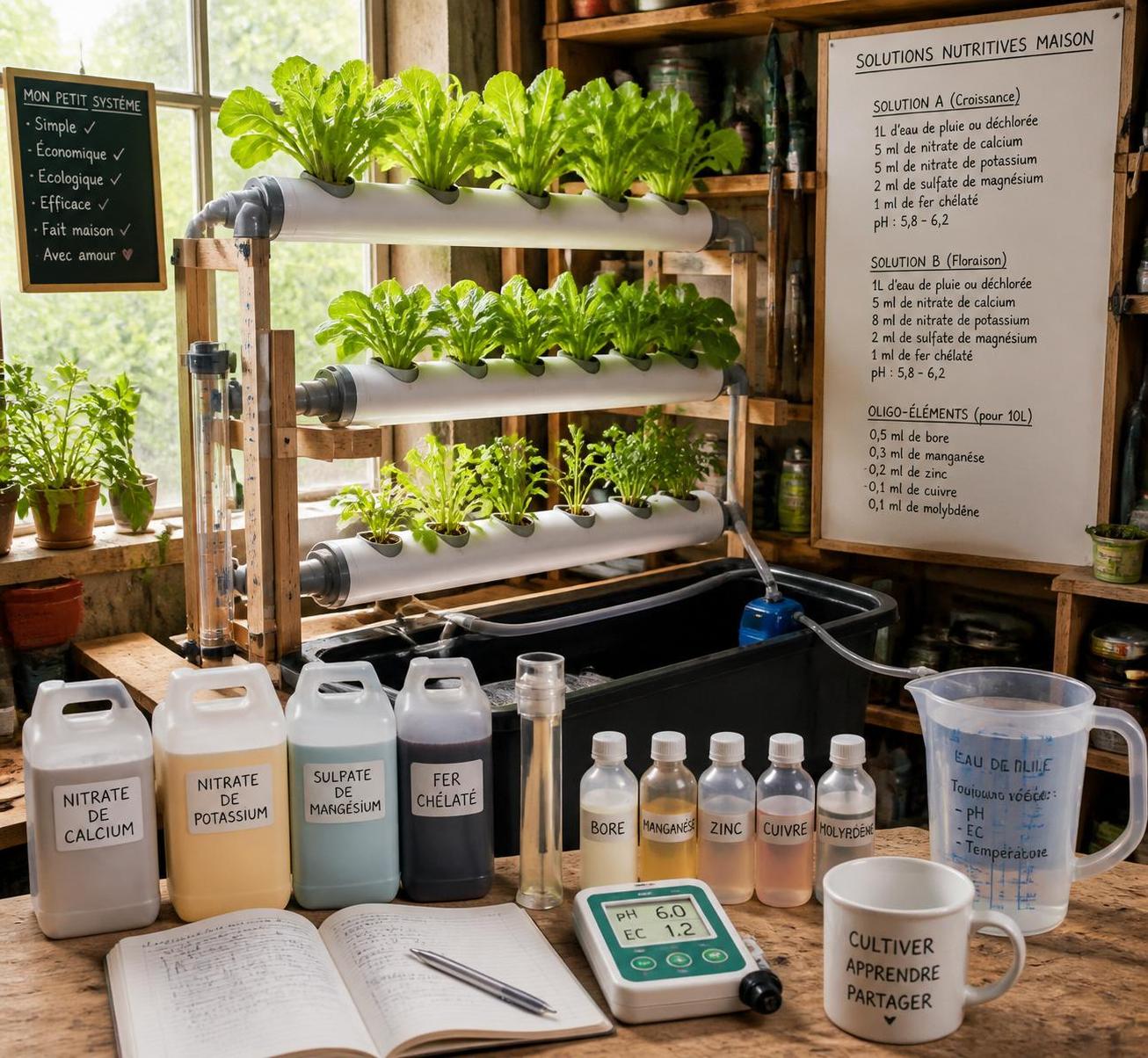 apprenez à fabriquer votre propre engrais hydroponique maison facilement et à moindre coût pour des plantes en pleine santé grâce à notre guide complet.