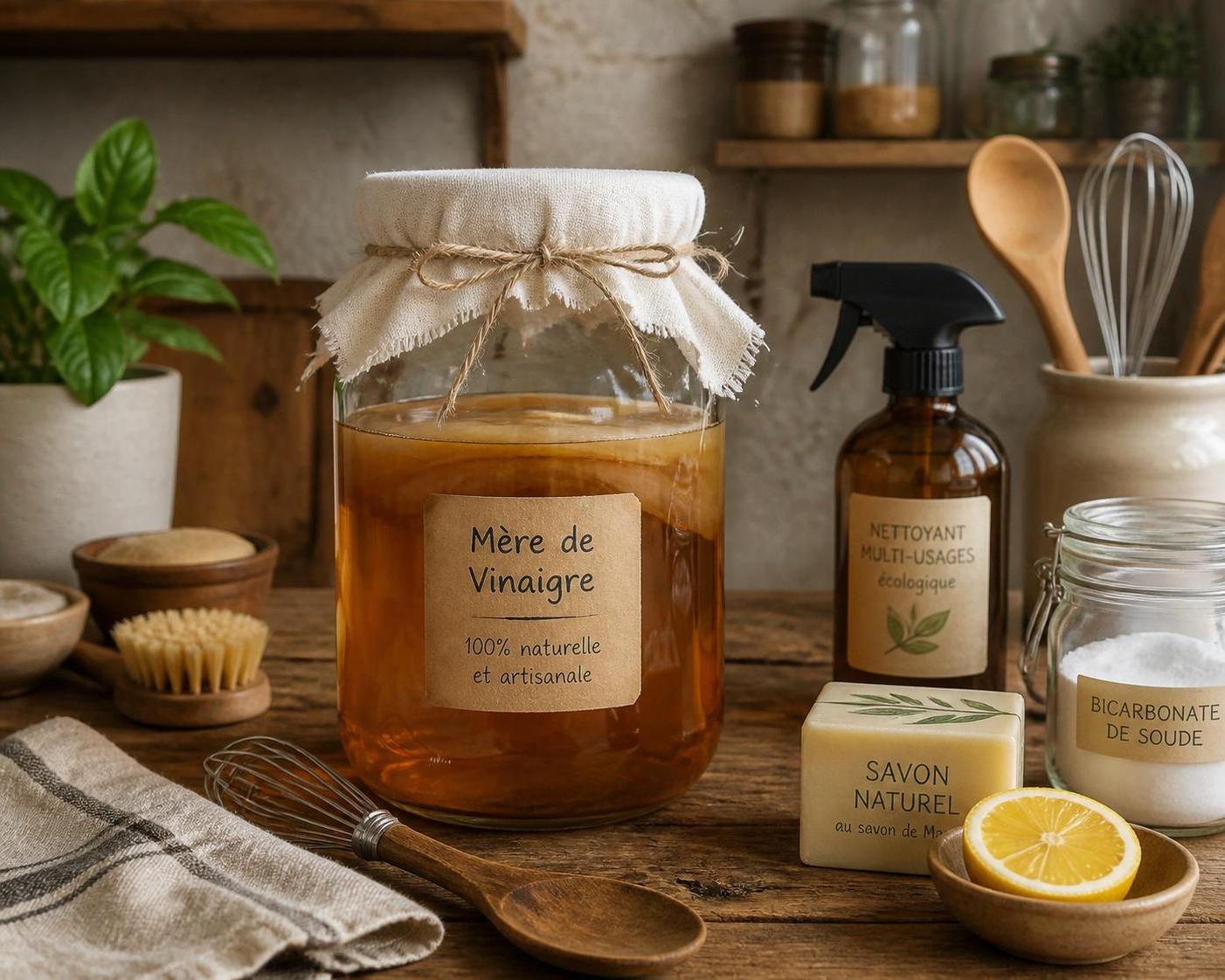 découvrez ce qu'est la mère vinaigre et comment l'utiliser efficacement pour l'entretien de votre maison, en économisant sans compromis sur la propreté.