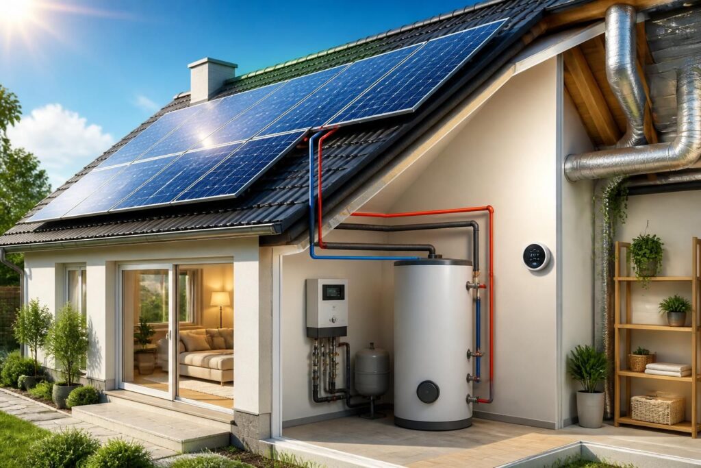 découvrez comment utiliser des panneaux solaires pour chauffer efficacement votre eau sanitaire et réduire votre consommation d'énergie tout en respectant l'environnement.
