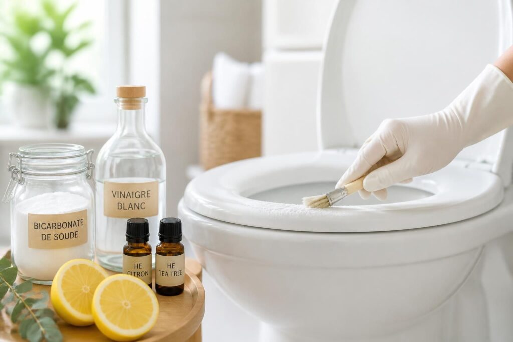 découvrez des astuces efficaces pour éliminer l'entartrage tenace dans vos wc tout en protégeant la cuvette. des solutions simples et naturelles pour des toilettes impeccables.