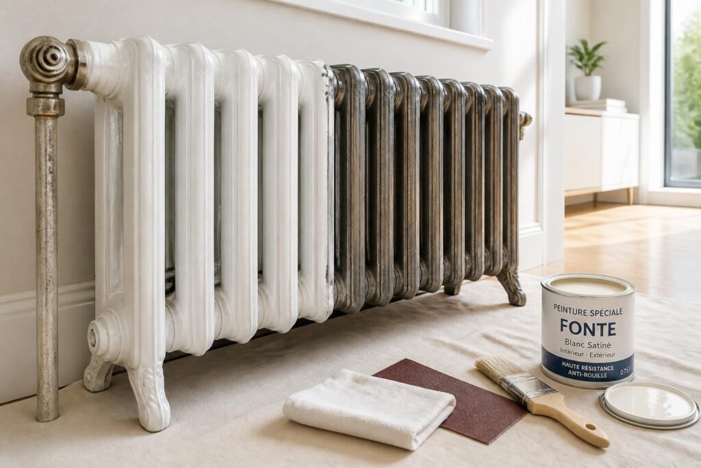 découvrez comment peindre un radiateur en fonte : choix de la peinture adaptée et étapes de préparation pour un résultat durable et esthétique.