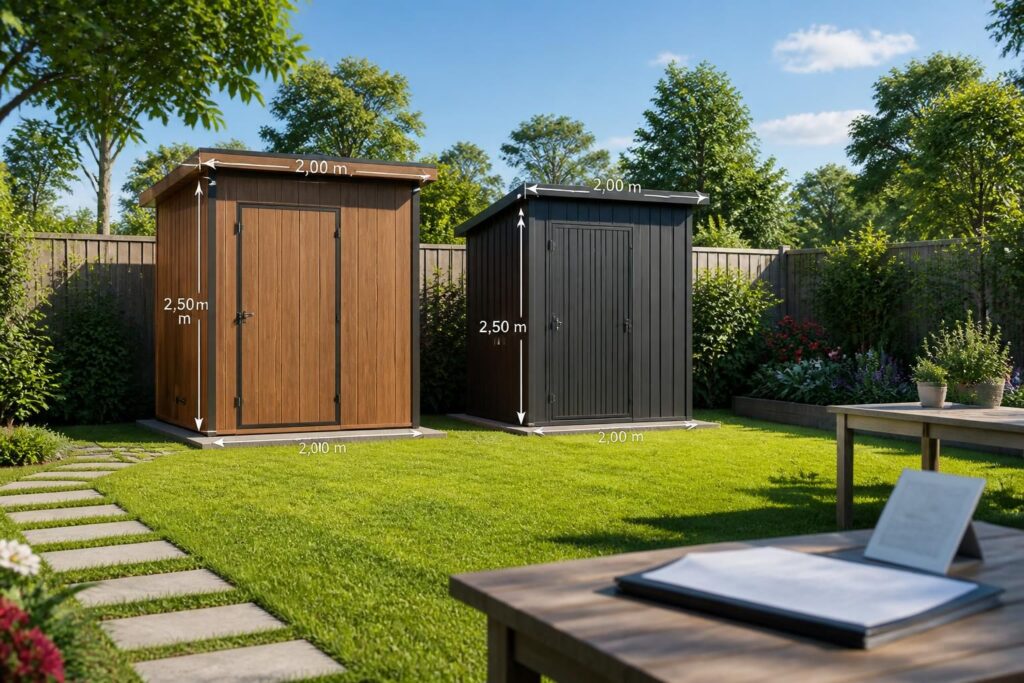 découvrez ce que dit la loi sur l'installation de deux abris de jardin de 5m² pour éviter les amendes et respecter les réglementations en vigueur.