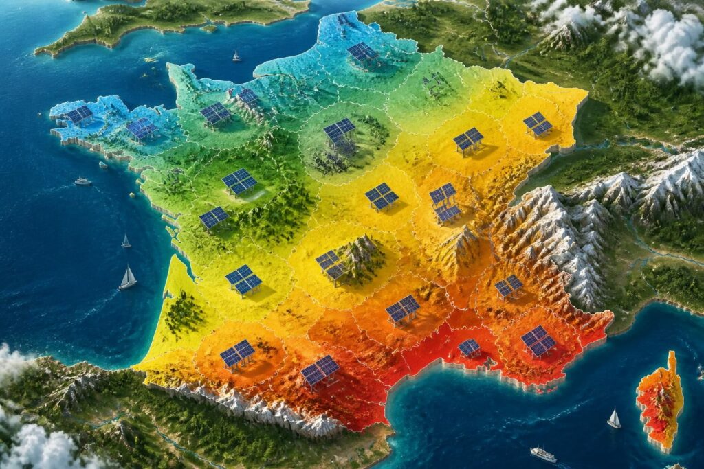 découvrez comment déterminer l'inclinaison optimale des panneaux solaires selon votre région pour maximiser la production d'énergie solaire et améliorer l'efficacité de votre installation.