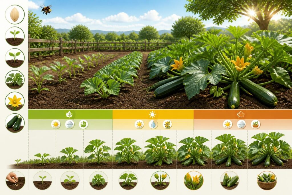découvrez le calendrier idéal pour planter la courgette au potager et assurer une récolte abondante. conseils pratiques pour choisir les meilleures périodes de semis et de plantation.