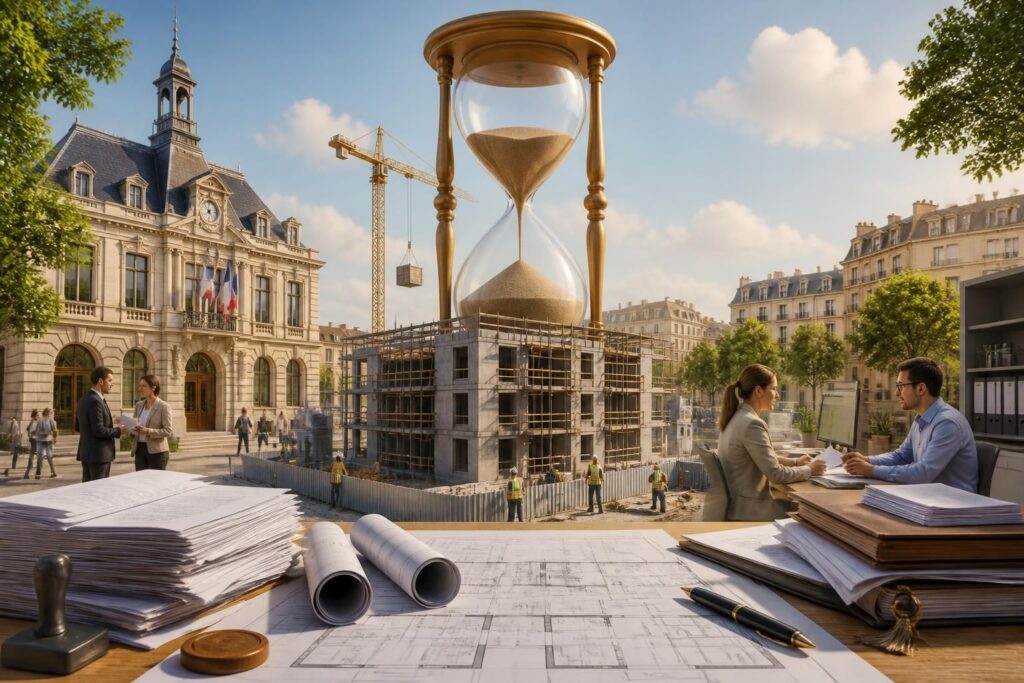 découvrez combien de temps il faut généralement pour obtenir un permis de construire, les étapes à suivre et les délais à prévoir pour votre projet immobilier.
