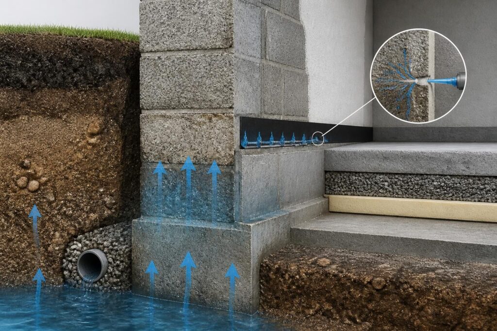 découvrez des solutions efficaces pour stopper les remontées capillaires sur un mur de soubassement et protéger durablement votre habitation contre l'humidité.