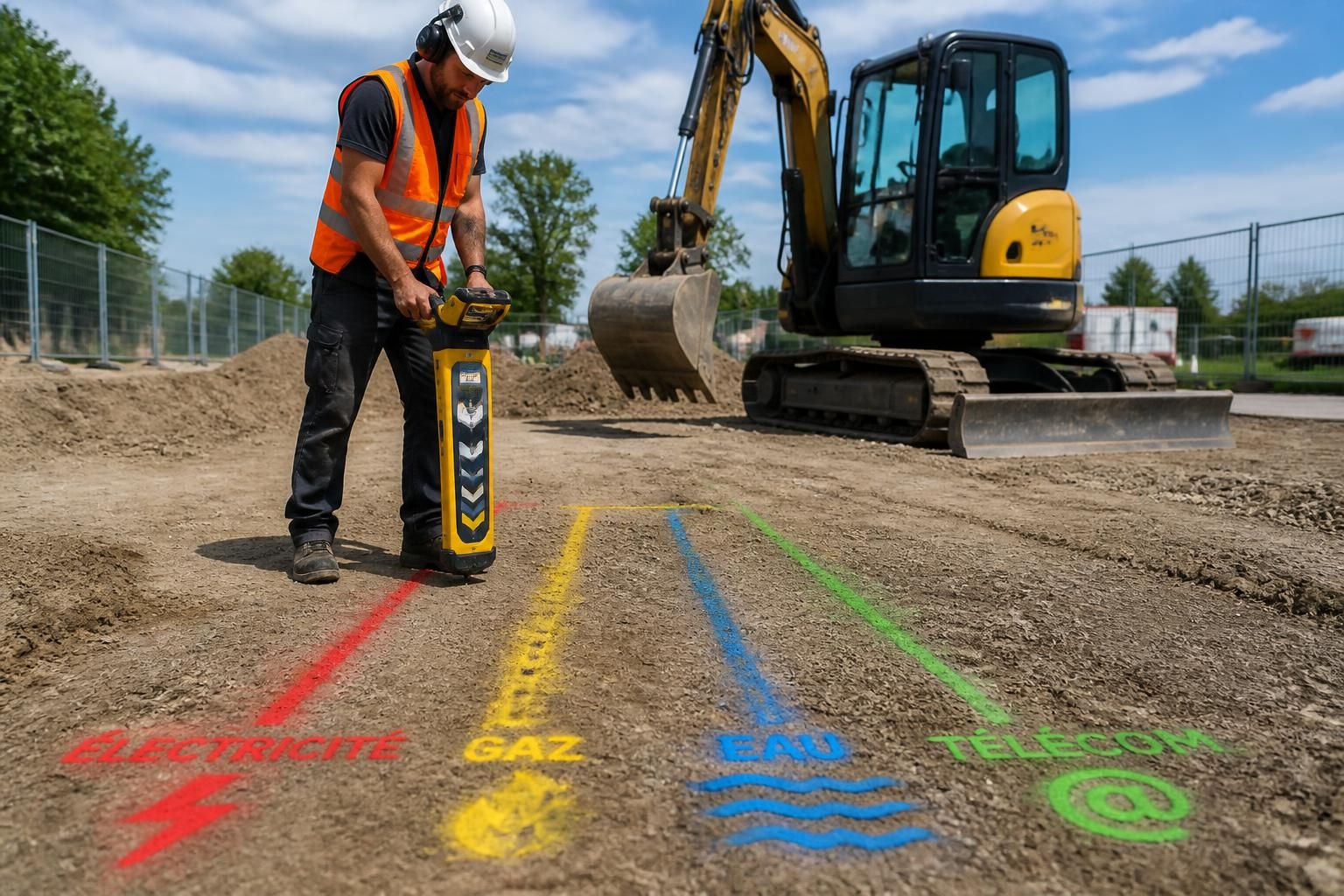 découvrez comment identifier la présence de réseaux à proximité de votre terrain pour éviter les risques et faciliter vos projets de construction.