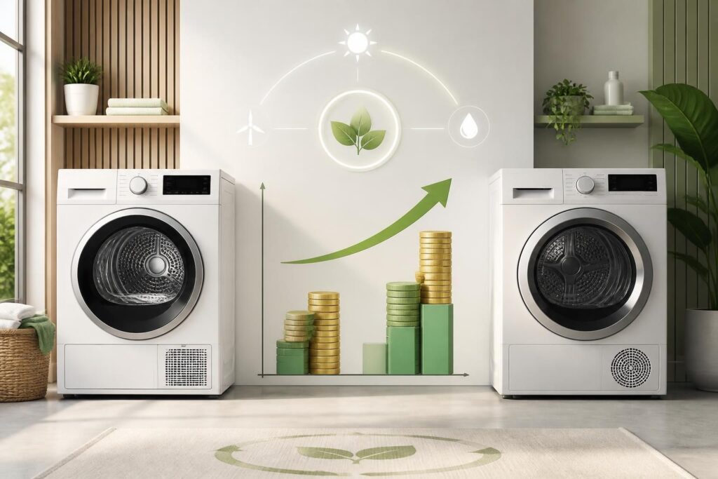 découvrez notre comparatif économique entre sèche-linge à condensation et à pompe à chaleur pour choisir l'option la plus rentable et économisez sur votre facture d'énergie.