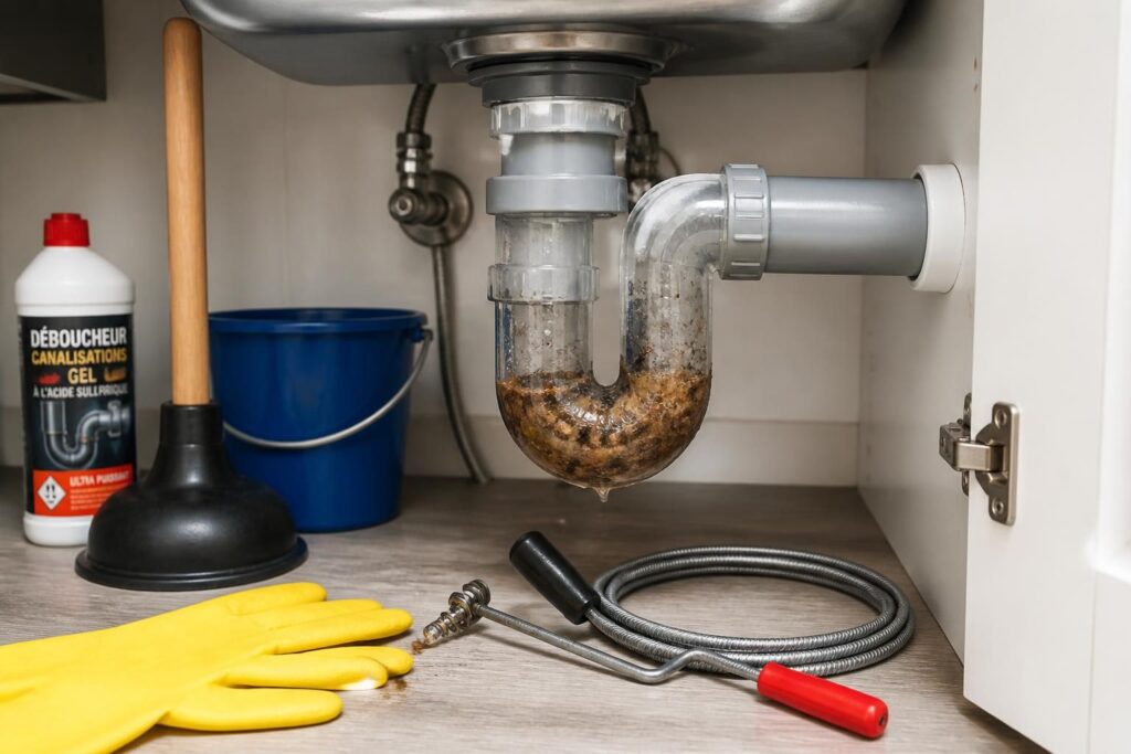 découvrez des méthodes simples et efficaces pour déboucher une canalisation très obstruée avant de faire appel à un plombier, grâce à notre guide pratique complet.
