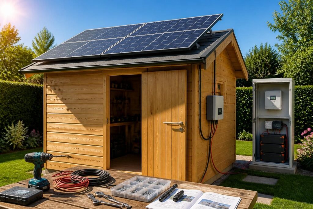 découvrez comment installer un kit solaire sur votre abri de jardin avec notre guide complet. apprenez à choisir la puissance adaptée, explorez les différents usages possibles et bénéficiez de conseils essentiels pour une installation efficace et durable.