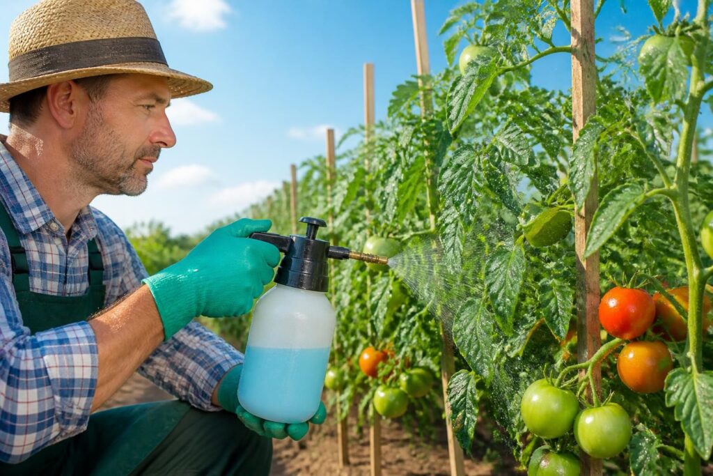 apprenez à utiliser la bouillie bordelaise pour protéger vos tomates : dosage optimal, fréquence d'application et conseils pratiques pour un potager sain et productif.