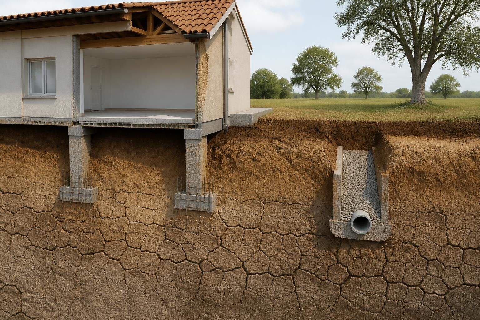 découvrez les précautions essentielles à prendre pour construire sur un sol argileux et garantir la stabilité et la durabilité de votre construction.