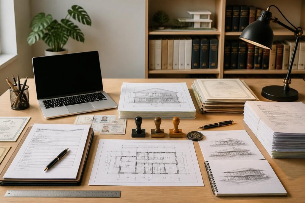 découvrez la liste complète des documents nécessaires pour constituer votre dossier de demande de permis de construire et faciliter vos démarches administratives.