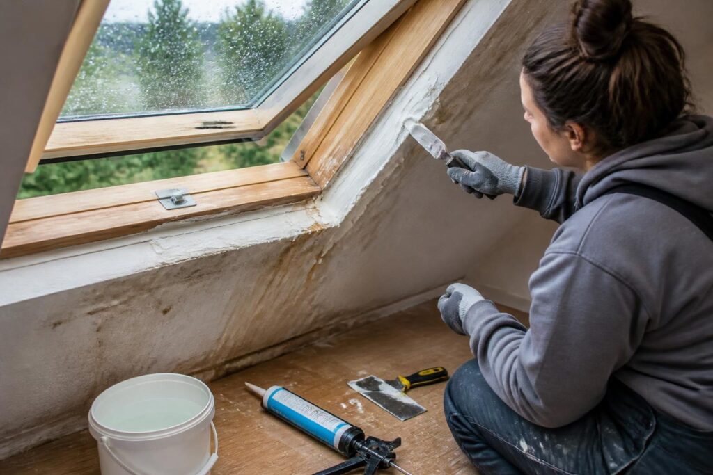 apprenez à réparer efficacement une infiltration d'eau autour de votre fenêtre velux grâce à nos conseils pratiques et astuces simples pour une étanchéité parfaite.