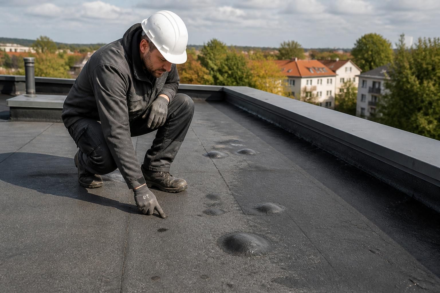 découvrez les causes courantes des cloques sur votre membrane d’étanchéité soprema et apprenez comment les prévenir pour assurer une protection optimale de votre toiture.