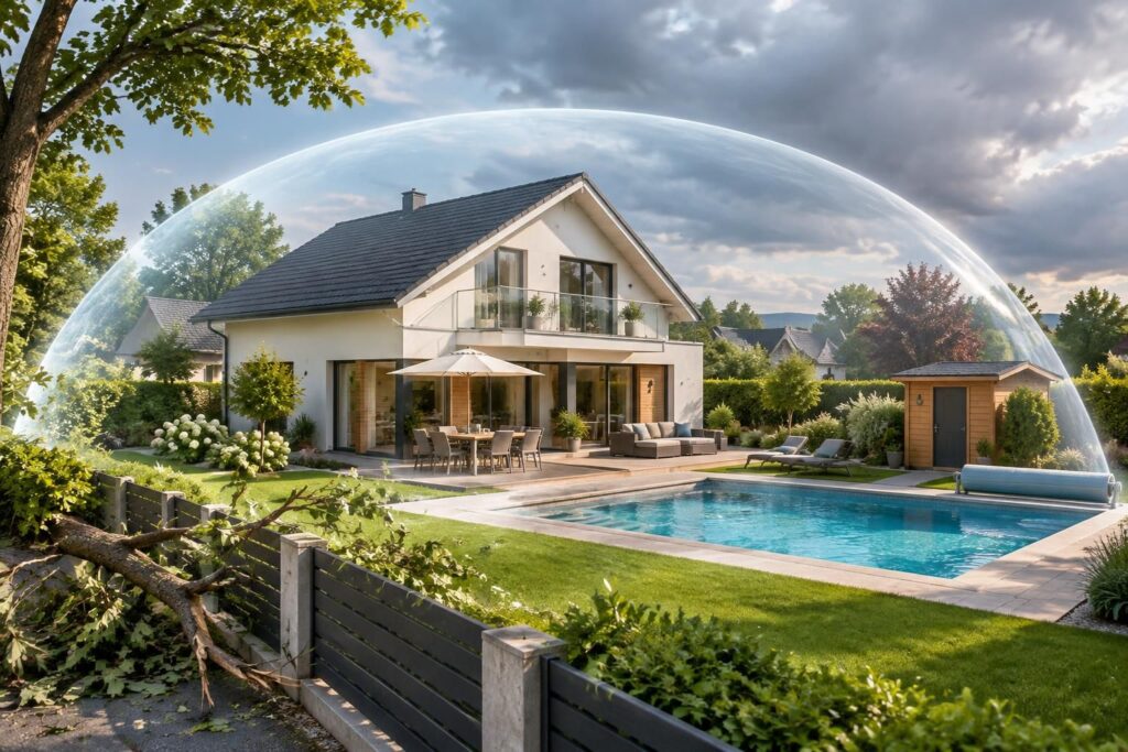 terrasse, piscine, jardin : découvrez les garanties de l’assurance habitation pour protéger vos aménagements extérieurs et les biens qui s’y trouvent.
